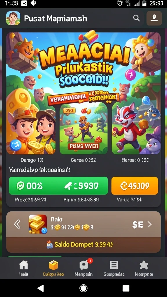 66kbet - Tampilan utama aplikasi 66KBET yang menarik dan intuitif.
