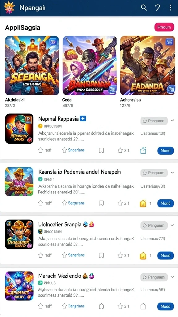 6svip - Karakter-karakter unik yang siap untuk dimainkan.