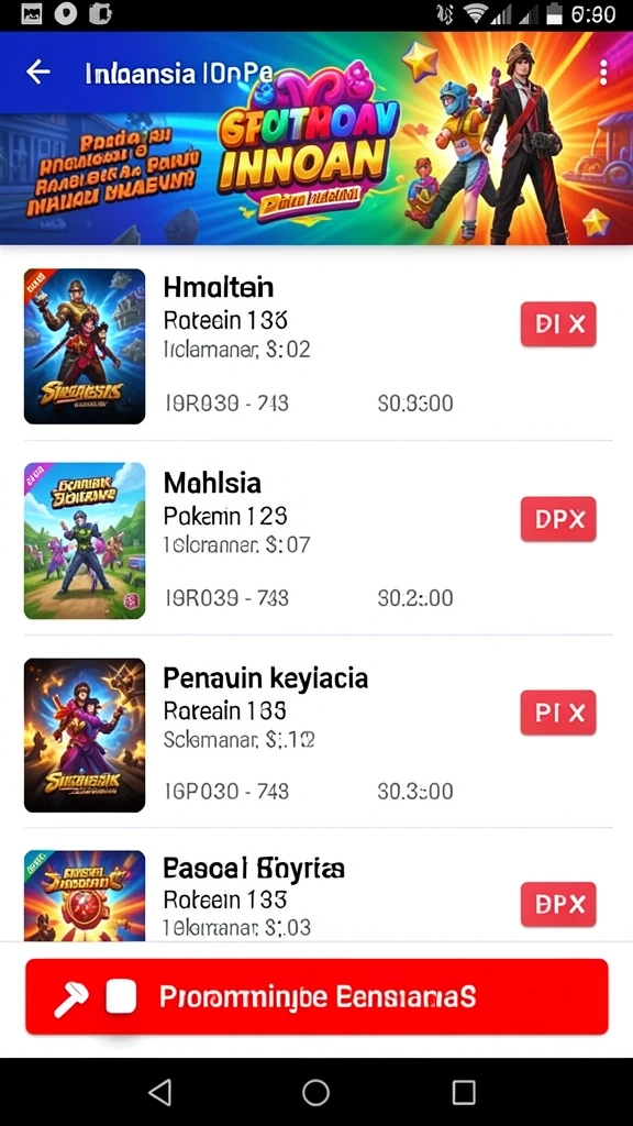 7svip - Tampilan antarmuka yang intuitif dan menarik.