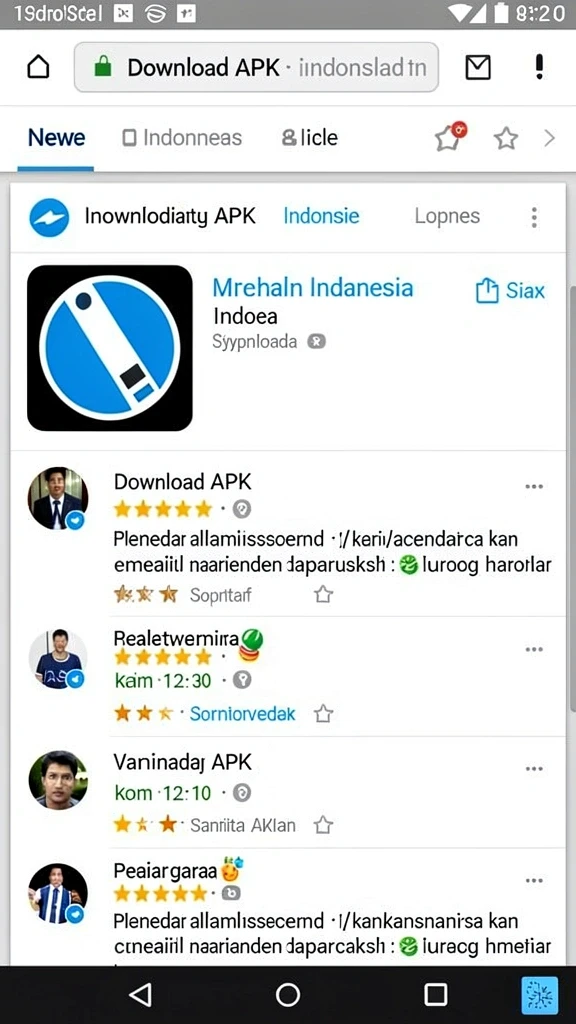 api5000 - Tangkapan layar pertama menunjukkan tampilan awal permainan.