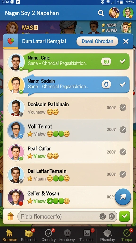 jktwin - Menu game yang mudah diakses dan intuitif.