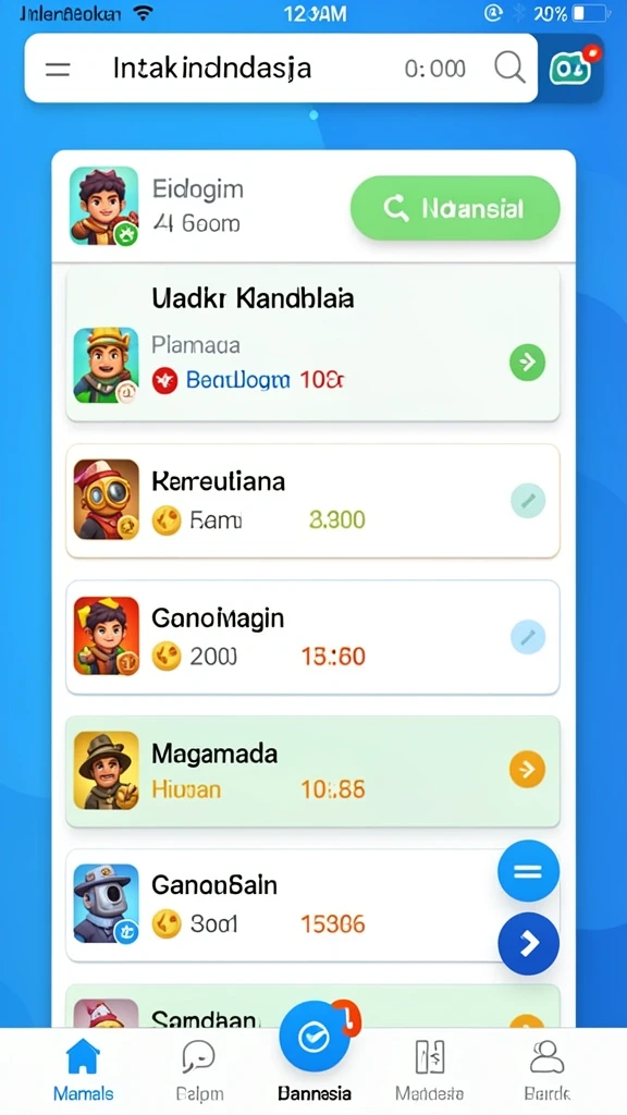mutasitoto - Tampilan karakter yang unik dan menarik.