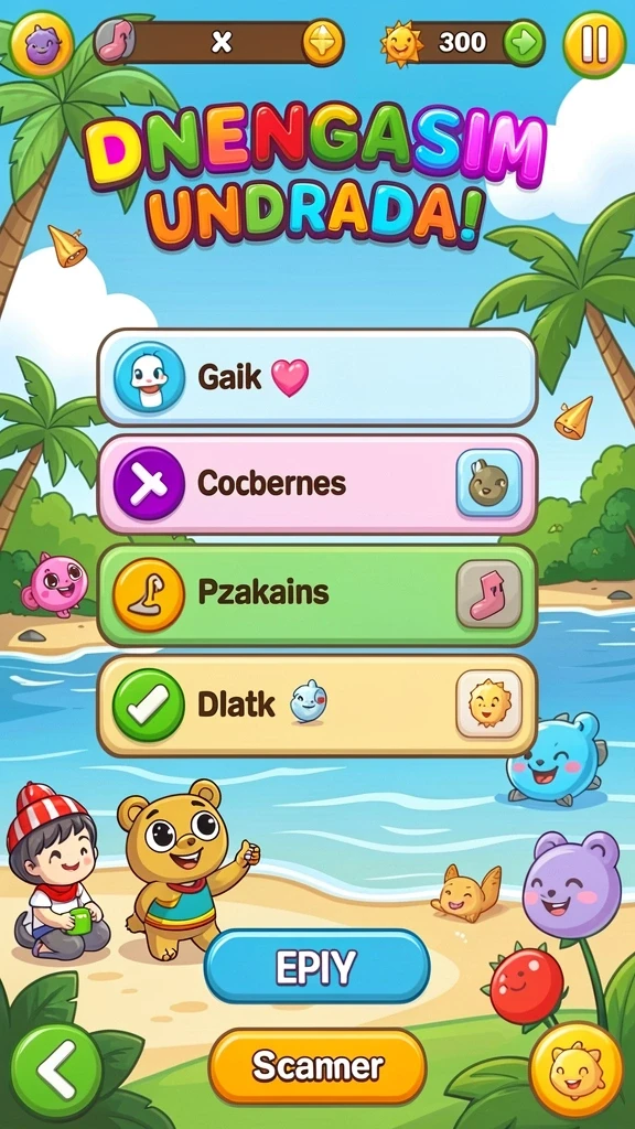 neko4d - Karakter kucing yang lucu dan menggemaskan dalam permainan.