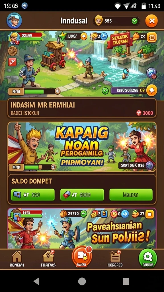 popwin - Tampilan antarmuka yang user-friendly.
